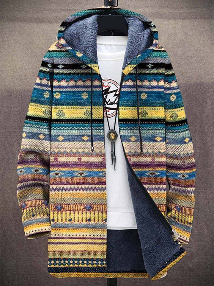 Annet | Longline Luxurious Cardigan Inspired by Art