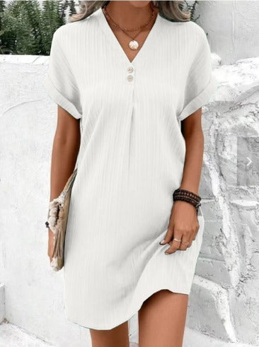 Candice | Women's Elegant V-neck Midi Dress