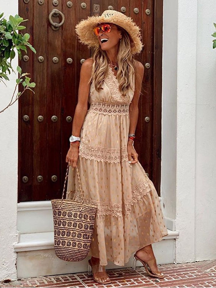 Joanna | Women's Boho Maxi Dress