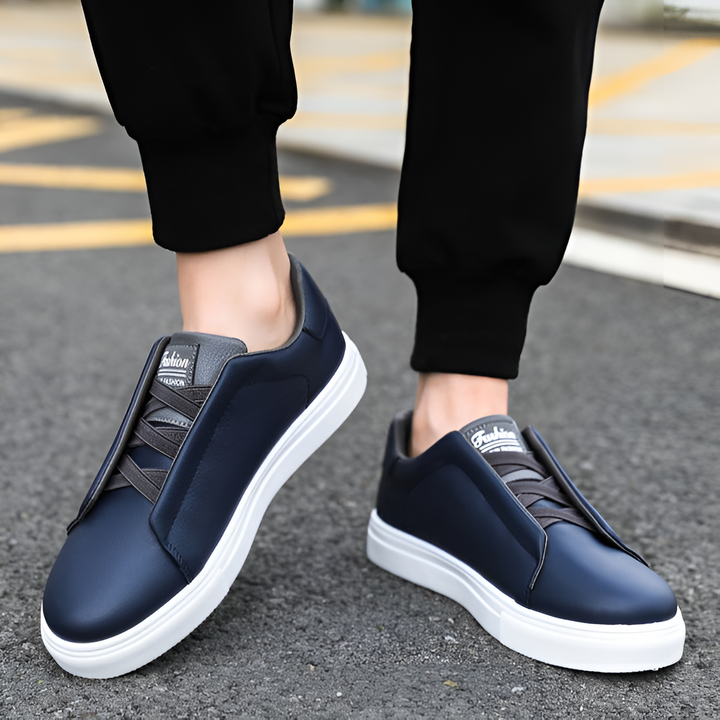 Bernardo | Men's Cushioned Slip-On Chic Trainers