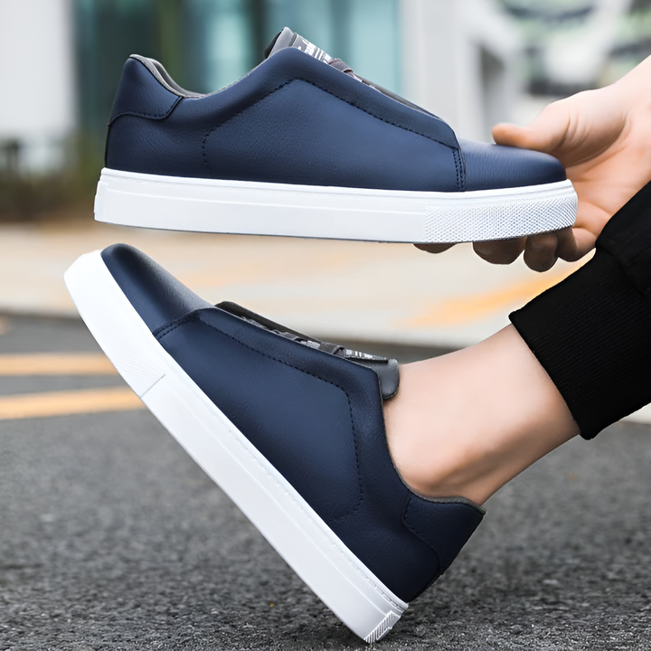 Bernardo | Men's Cushioned Lace-Up Trendy Trainers