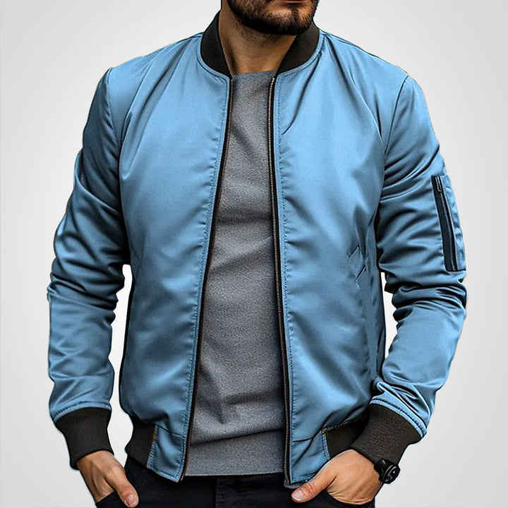 Bob | Men's Timeless Bomber Jacket with Long Sleeve
