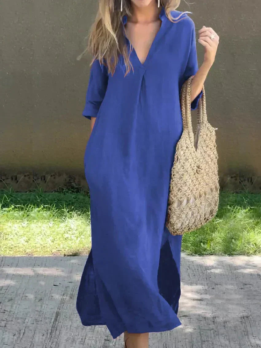 Amalie | Women's Relaxed Casual Maxi Dress