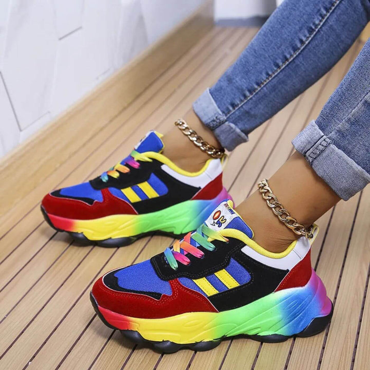 Aurora | Cushioned Lace-Up Orthopedic Women's Trainers