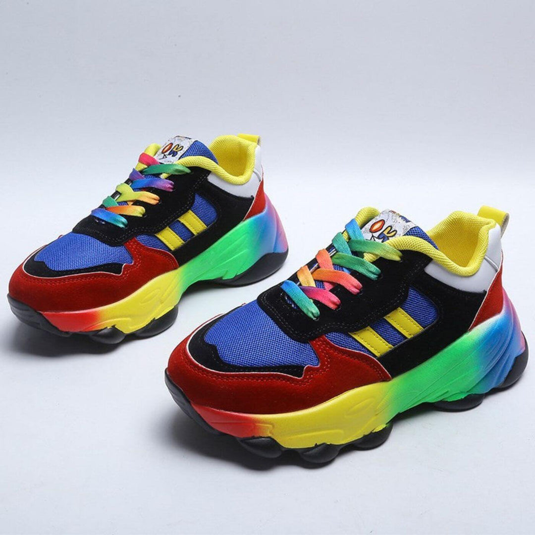Aurora | Cushioned Lace-Up Orthopedic Women's Trainers