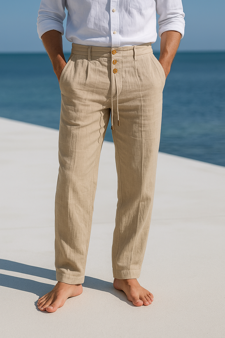 Matteo | Men's Breezy Summer Trousers