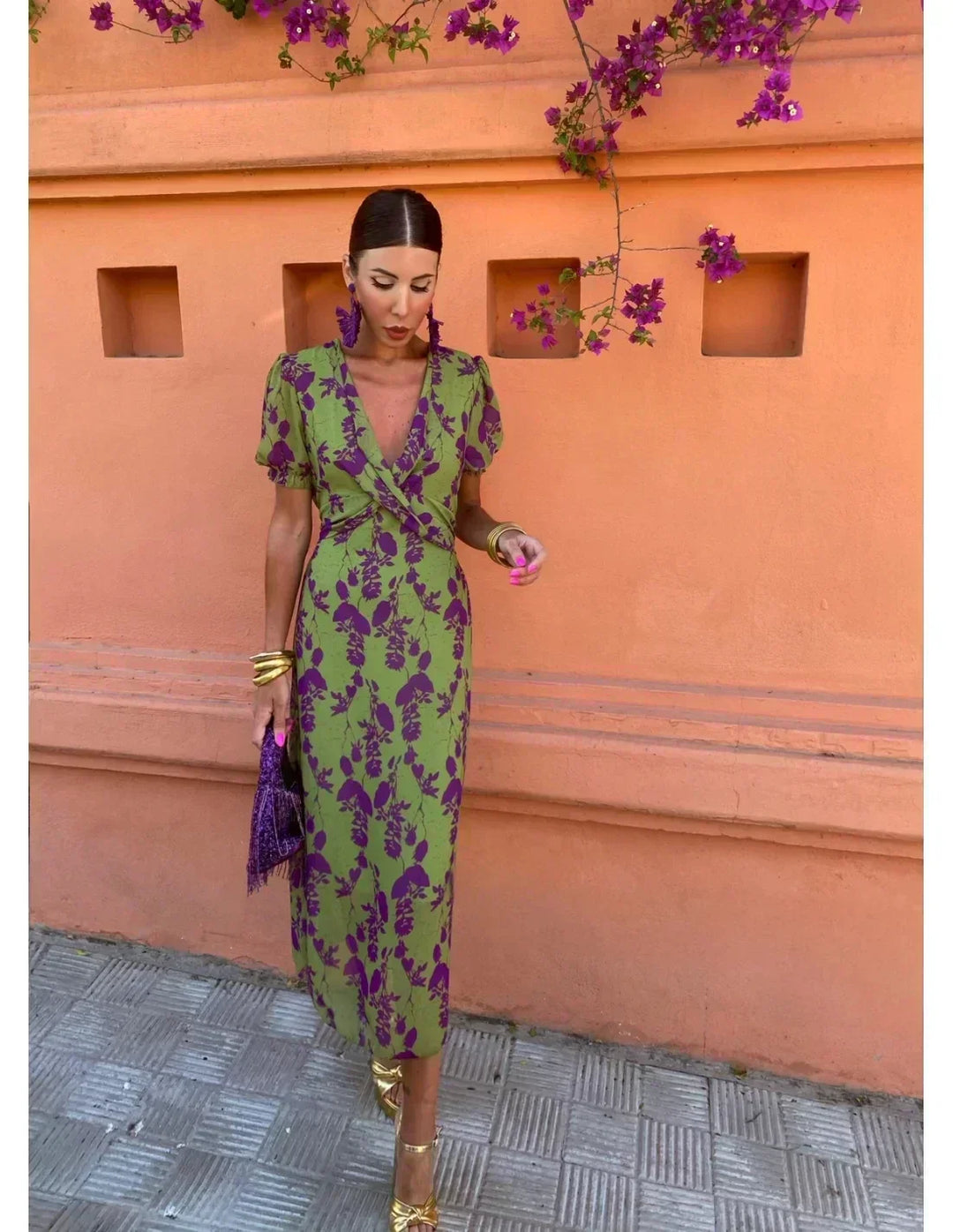 Andrea | Women's Summer Midi Dress