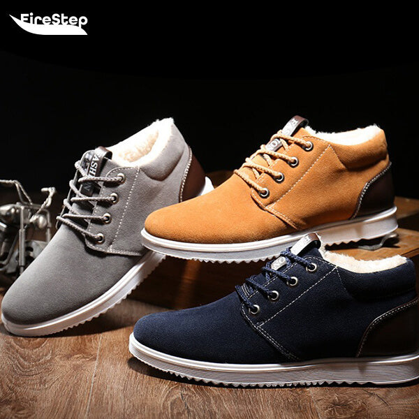 Firestep | Men's Cushioned Lace-Up Winter Ready Footwear