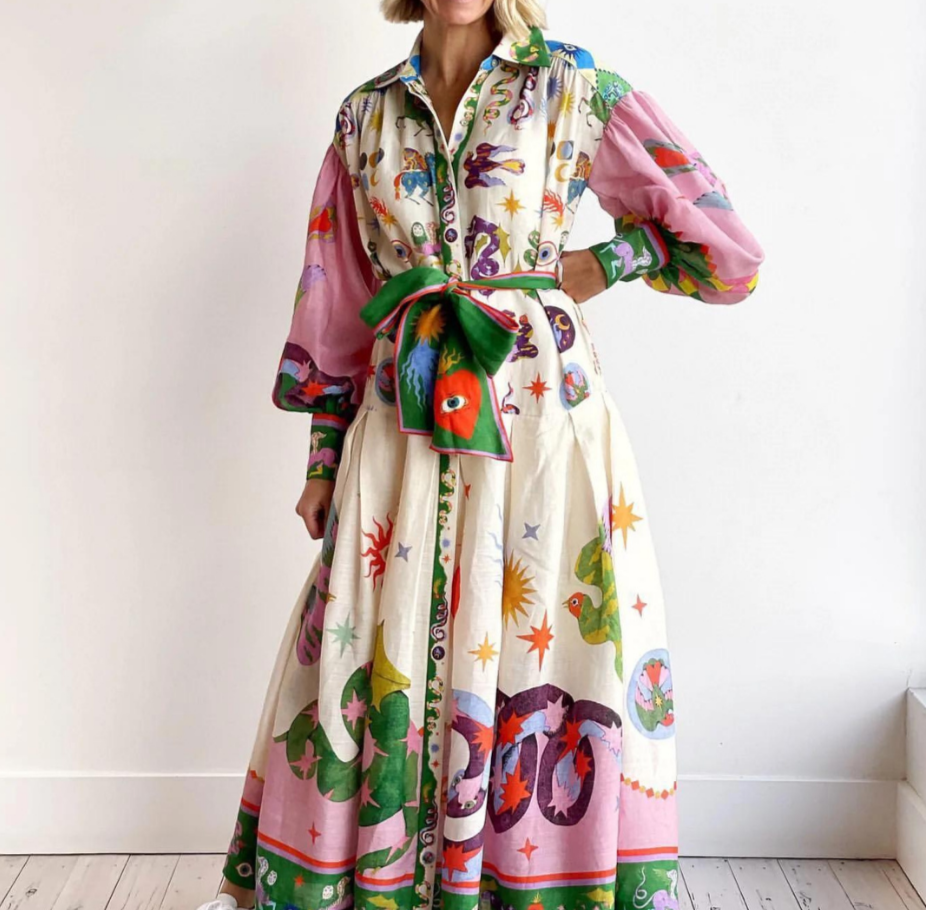 Claudia | Women's Dress with Volume