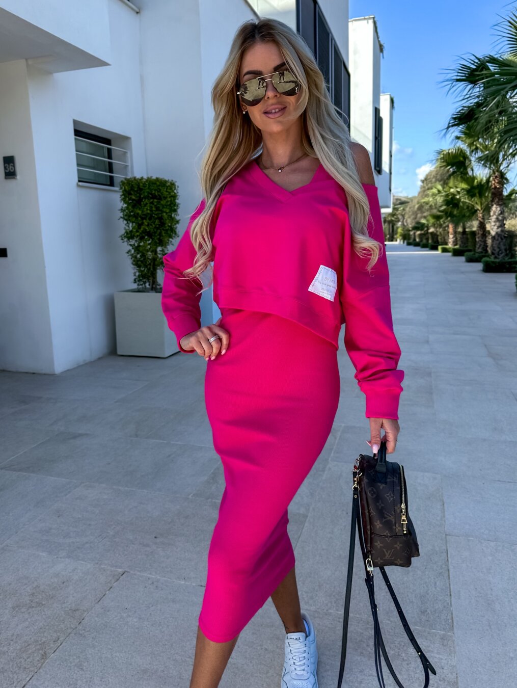 Andrea | Women's Casual Sweatshirt and Dress Set