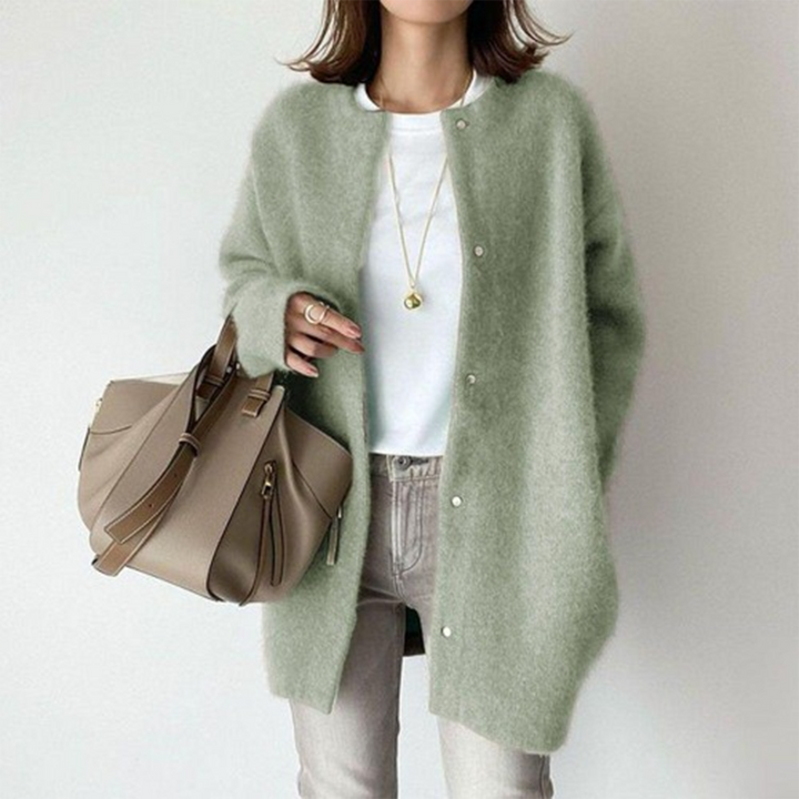 Amanda | Women's Longline Refined Layering Cardigan