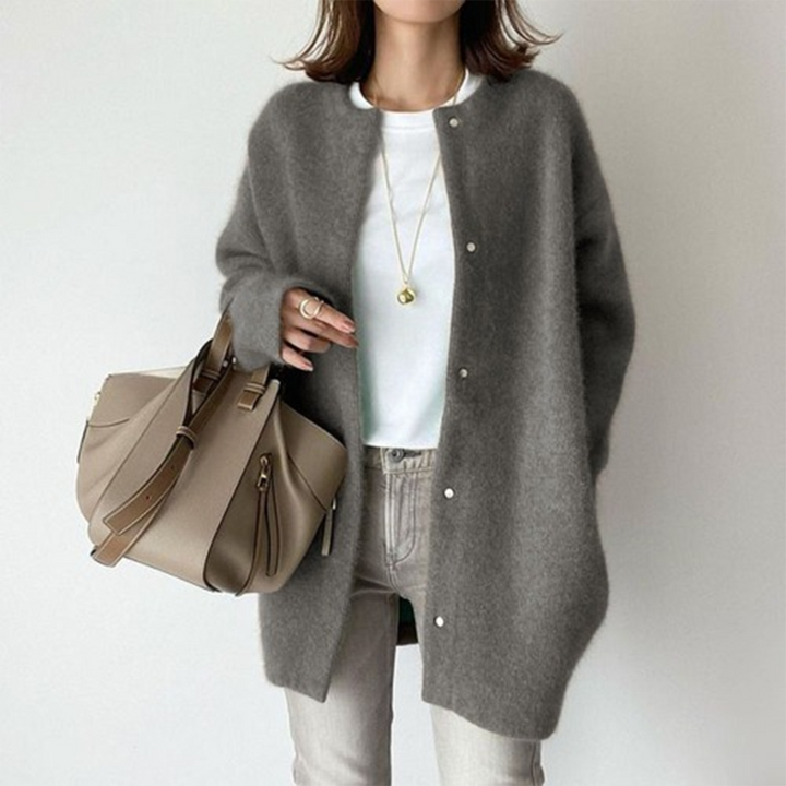 Amanda | Women's Longline Refined Layering Cardigan