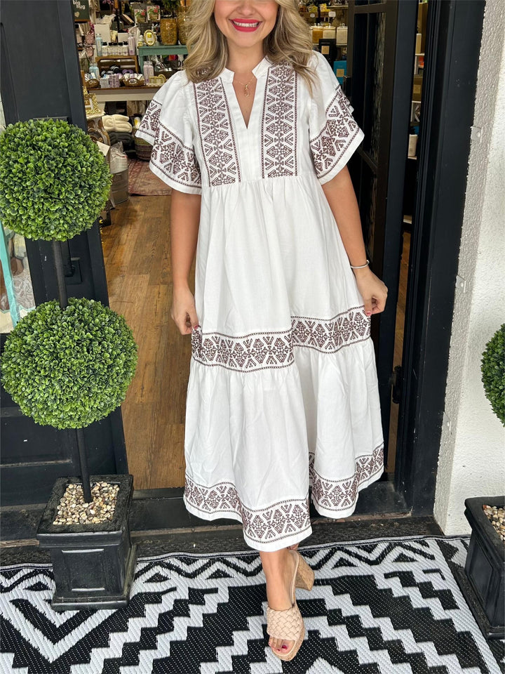 Hanna | Women's Elegant Boho Maxi Dress