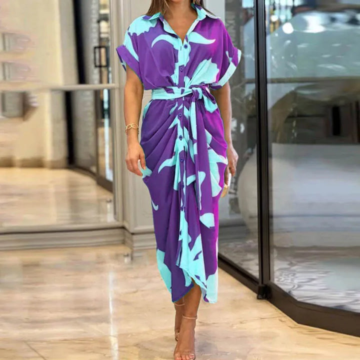 Amalia | Women's Luxe Wrap Maxi Dress (Almost Sold Out)