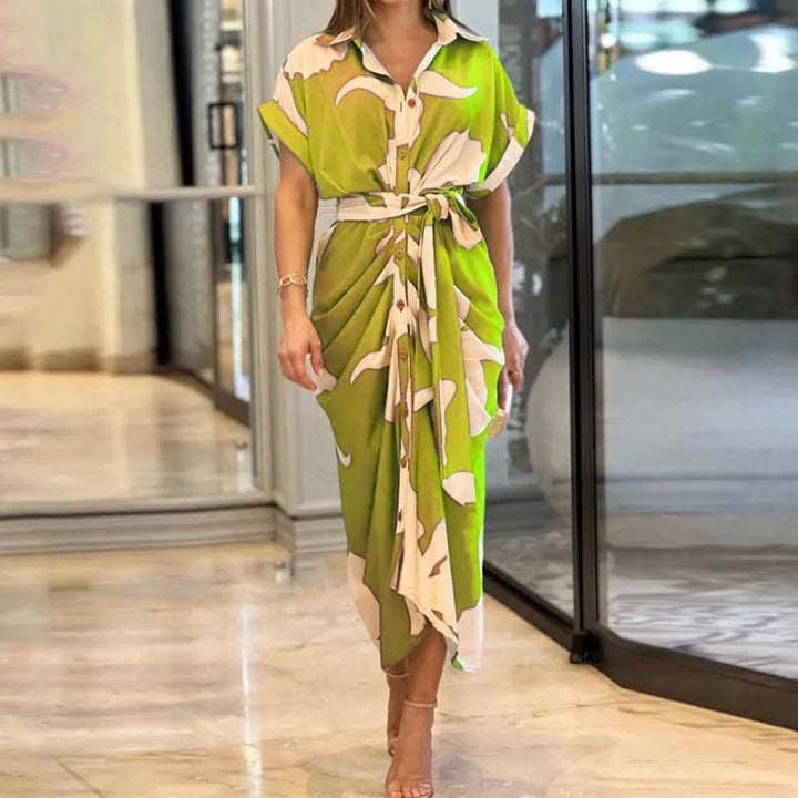 Amalia | Women's Luxe Wrap Maxi Dress (Almost Sold Out)