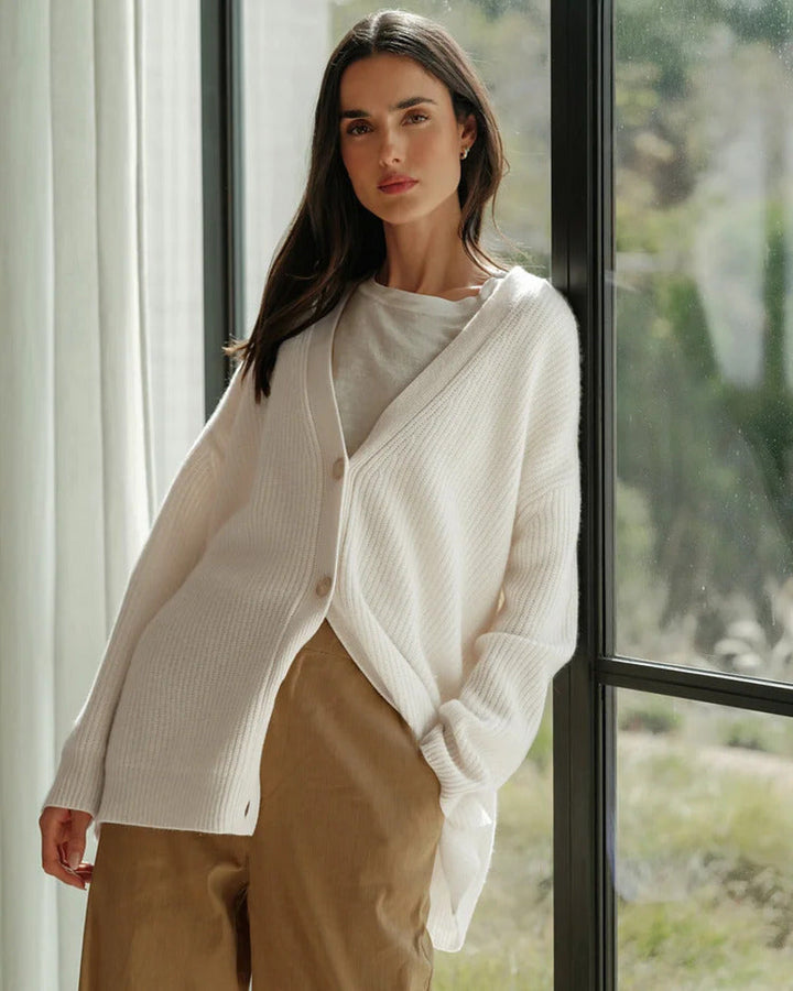 Marian | Women's Longline Relaxed Cozy Cardigan