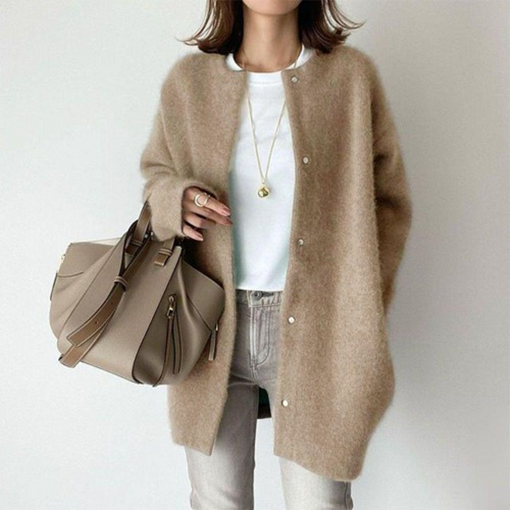 Amanda | Women's Longline Refined Layering Cardigan