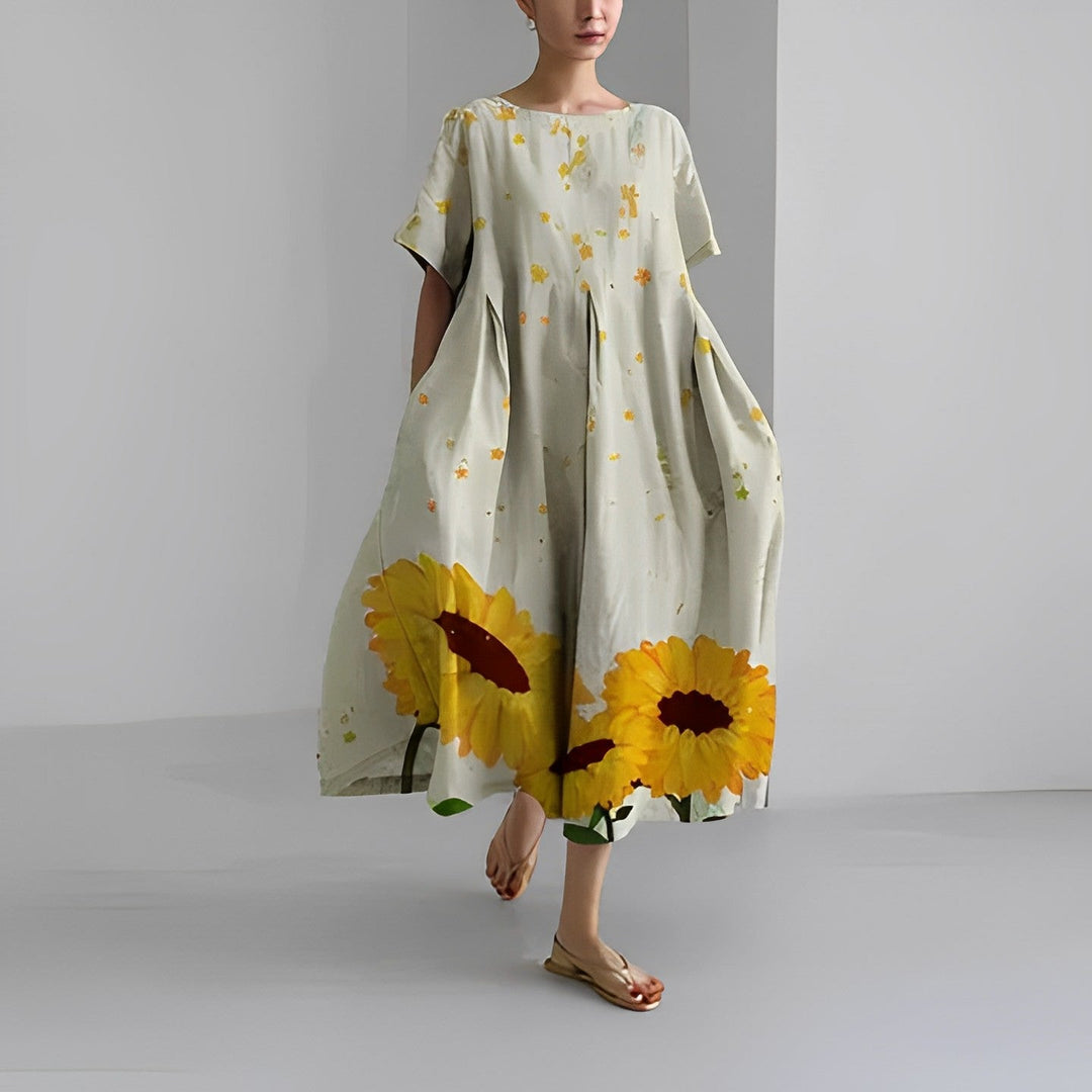 Amalia | Women's Beautiful Floral Maxi Dress