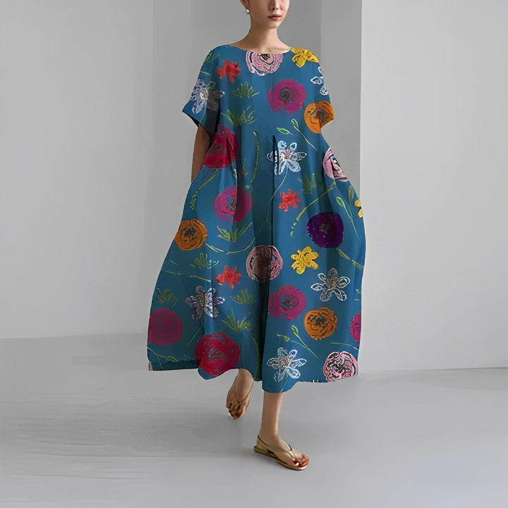 Amalia | Women's Beautiful Floral Maxi Dress
