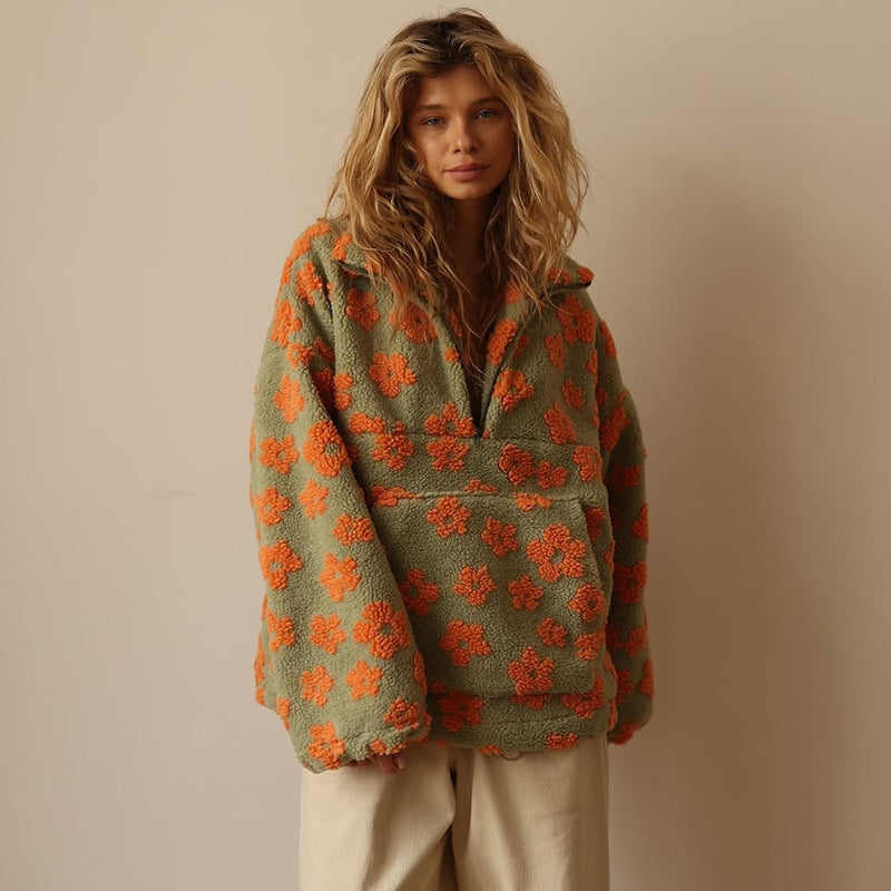 Daisy | Women's Relaxed Long Sleeve Hoodie