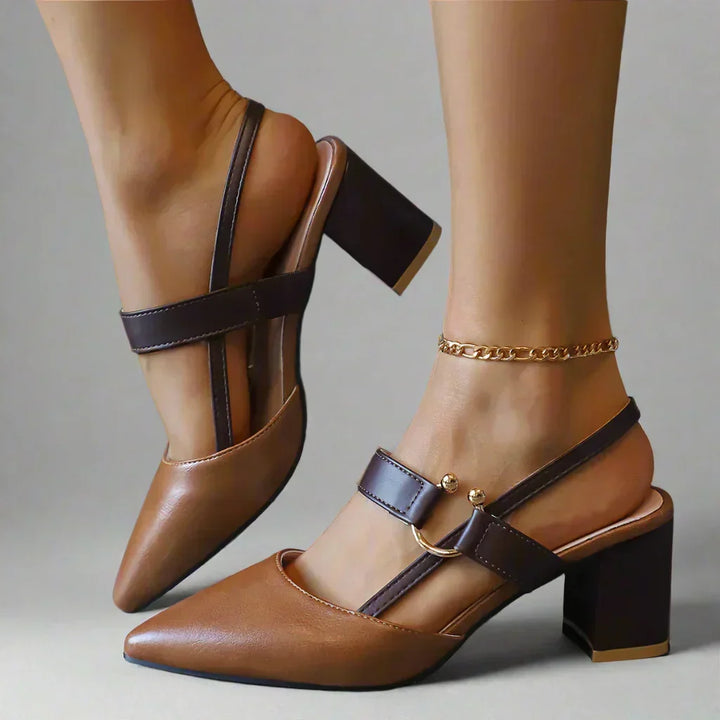 Ava | Women's Cushioned Pointed-Toe Orthopedic Heels