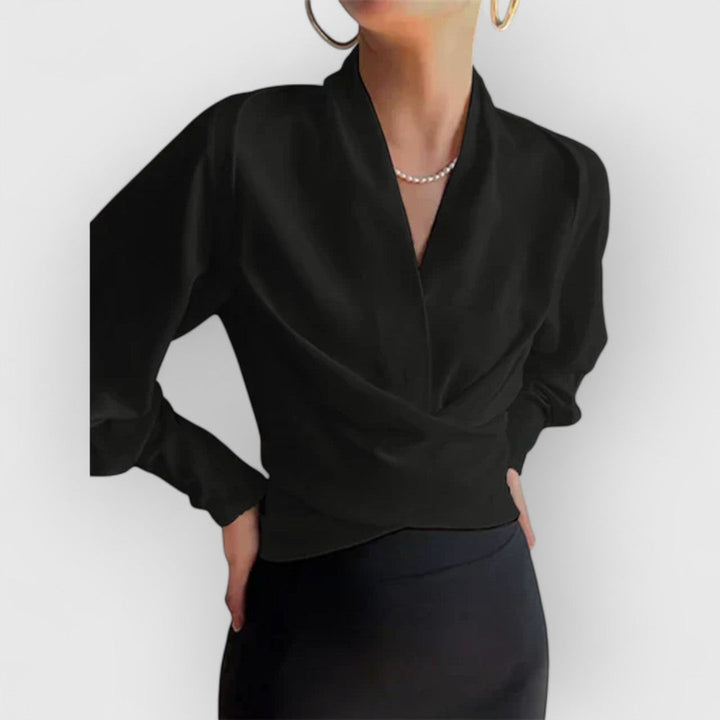 Aria | Women's Elegant Puff Sleeved Blouse