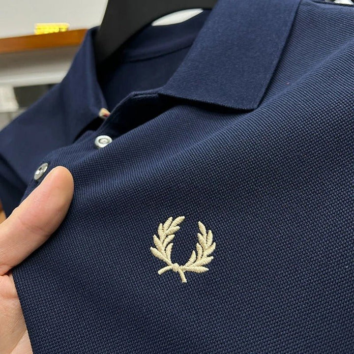 Calvin | Men's Elite Stretch Polo for Timeless Style | 1+1 Free