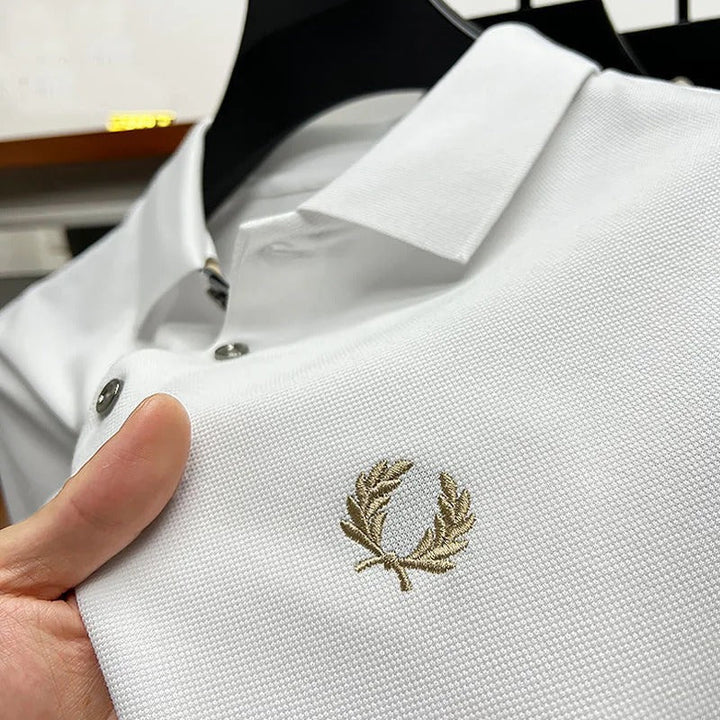 Calvin | Men's Elite Stretch Polo for Timeless Style | 1+1 Free