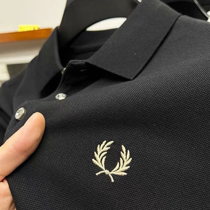 Calvin | Men's Elite Stretch Polo for Timeless Style | 1+1 Free