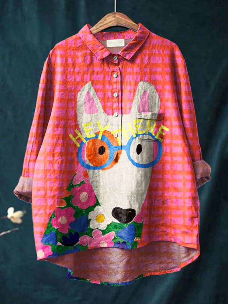 Cali | Longline Dog Art Shirt