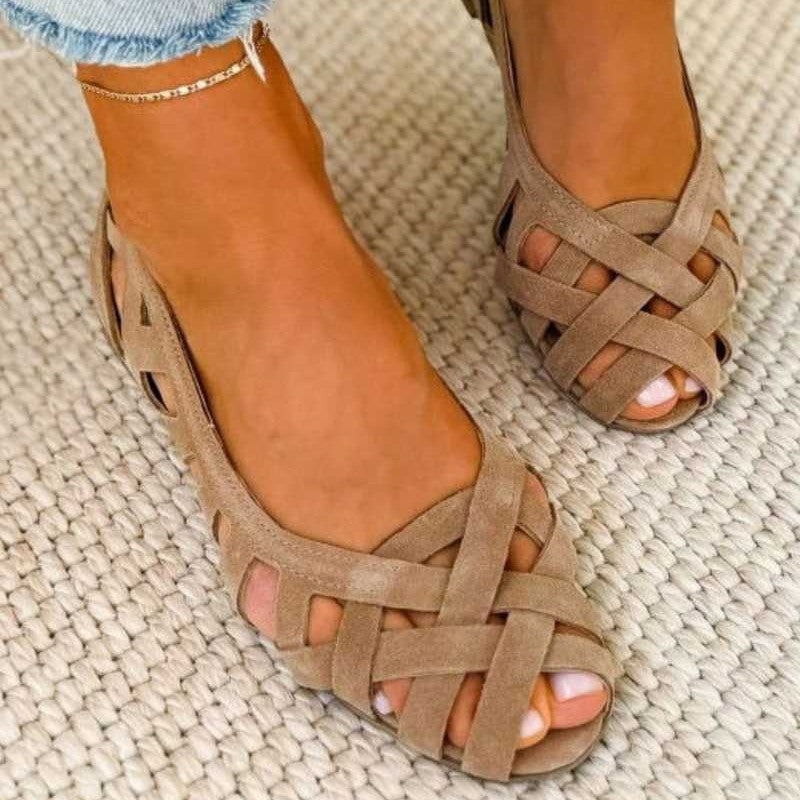 Women's Cushioned Open-Toe Elegantly Crafted Orthopedic Sandals