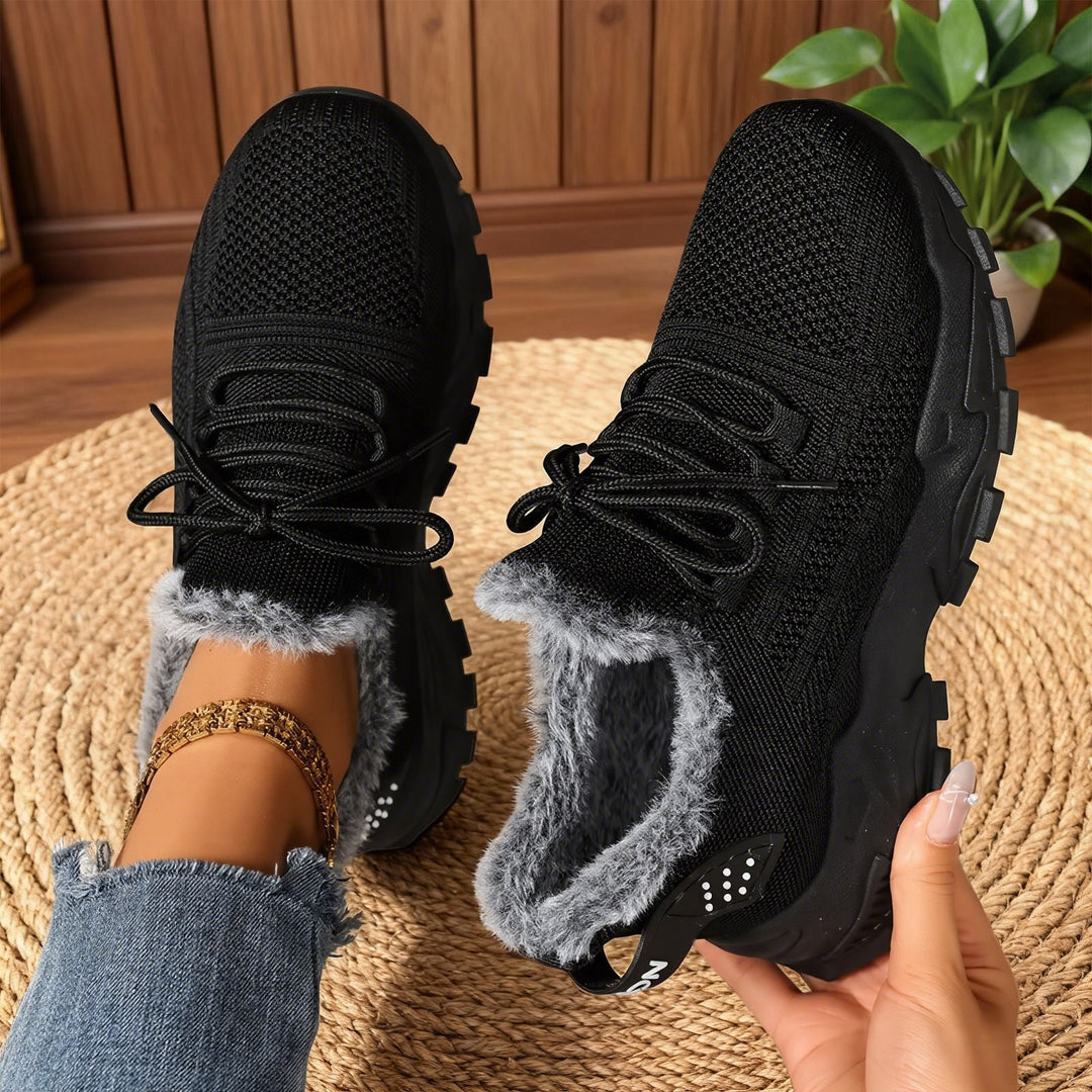 Alina | Women's Cushioned Lace-Up Casual Lightweight Trainers