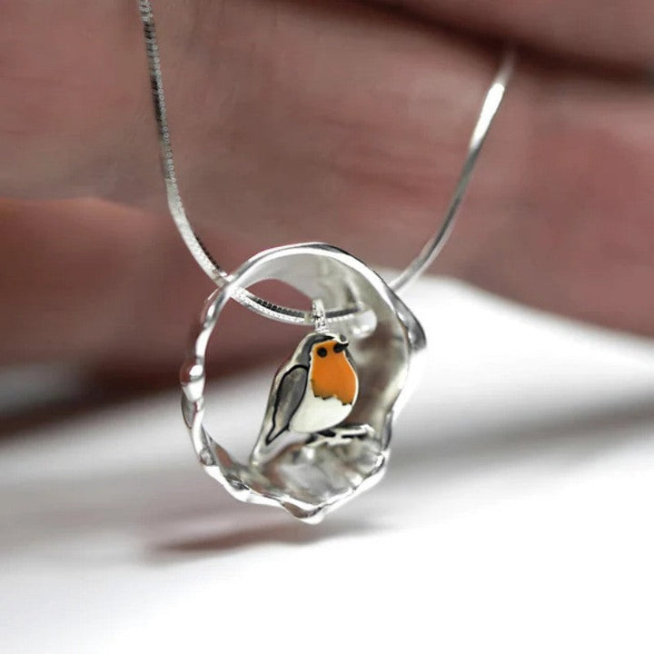 Artisan-Made Elegant Bird Collar
