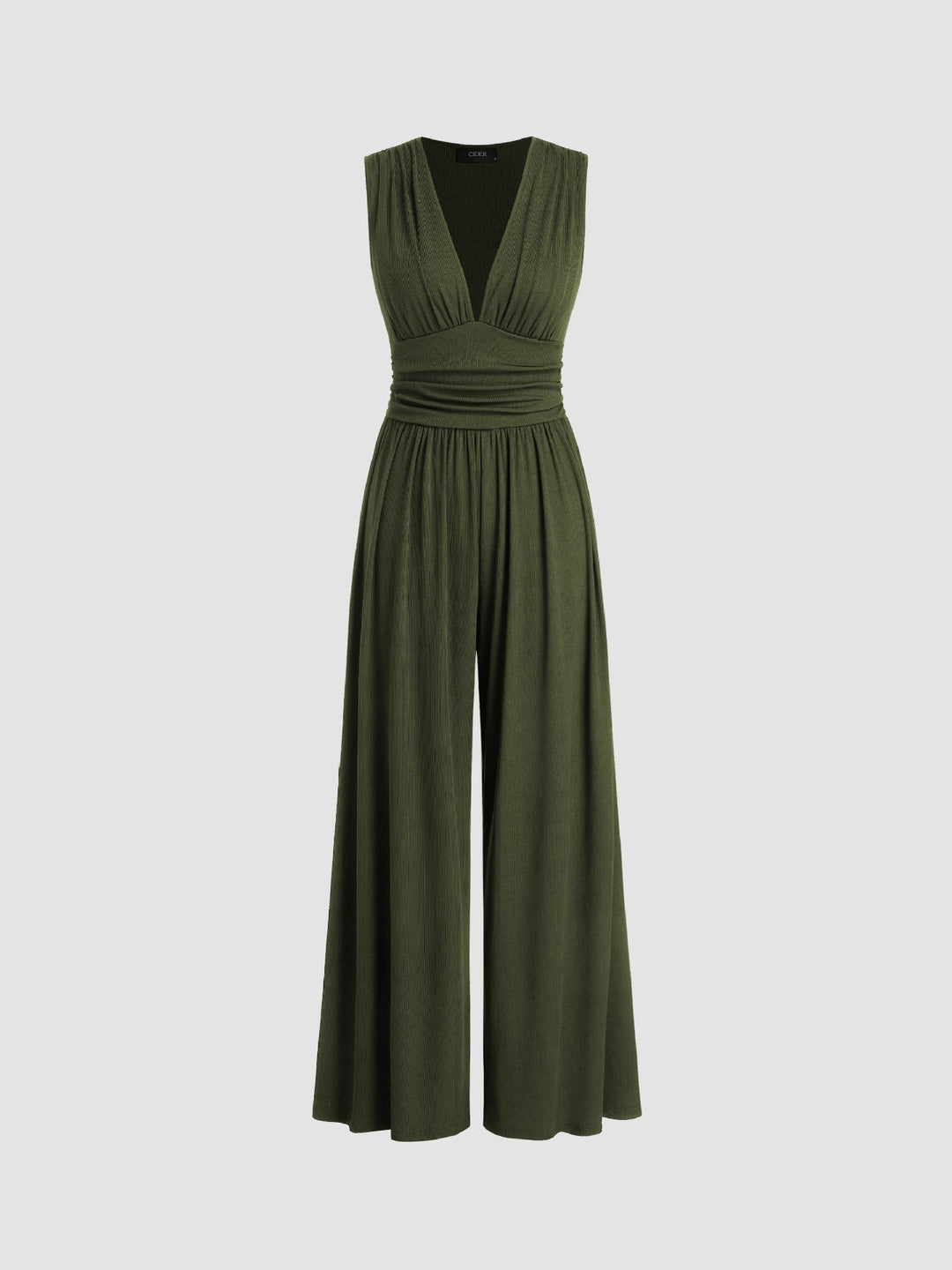 Charity | Women's Chic Sleeveless Wide-Leg Jumpsuit