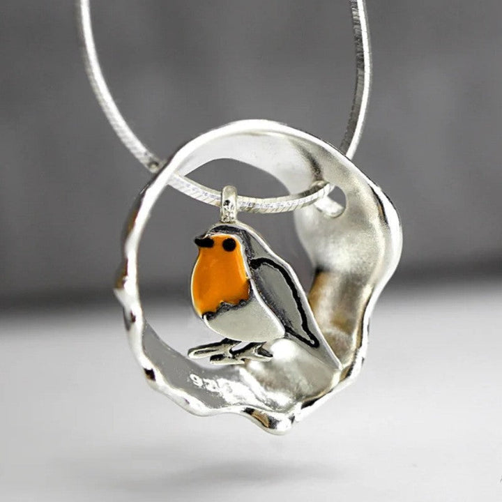 Artisan-Made Elegant Bird Collar