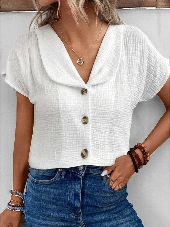 Aliyah | Women's Relaxed Chic Summer Blouse