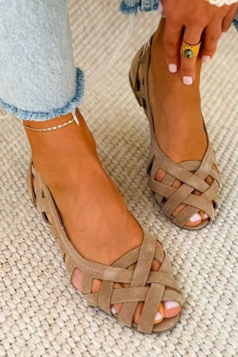 Women's Cushioned Open-Toe Elegantly Crafted Orthopedic Sandals