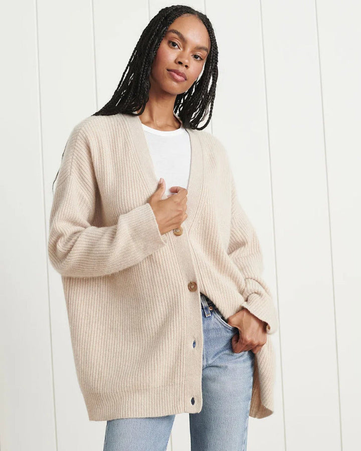 Marian | Women's Longline Relaxed Cozy Cardigan