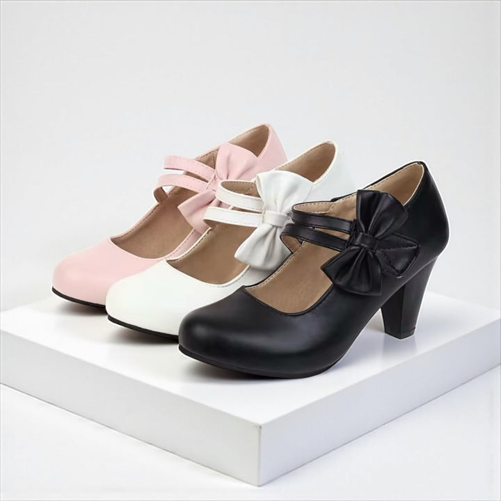 Bel | Women's Cushioned Buckle Elegant Heels