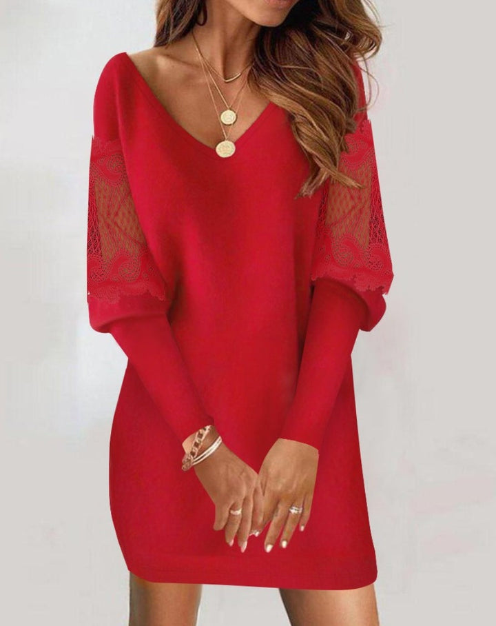 Noémie | Sophisticated Women's V-Neck Dress