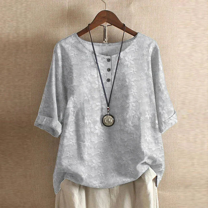Anya | Women's Relaxed Retro-Inspired Blouse