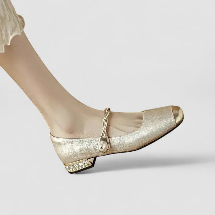 Chrystahh | Women's Cushioned Buckle Orthopedic Mary Jane Shoes
