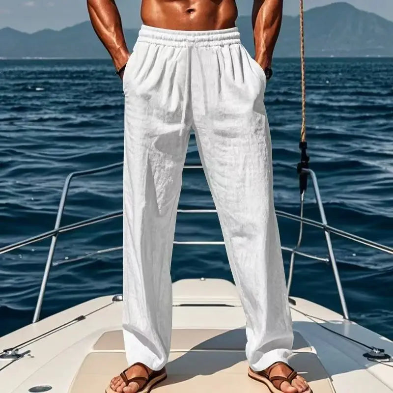Elyas | Relaxed Trousers with Drawstring
