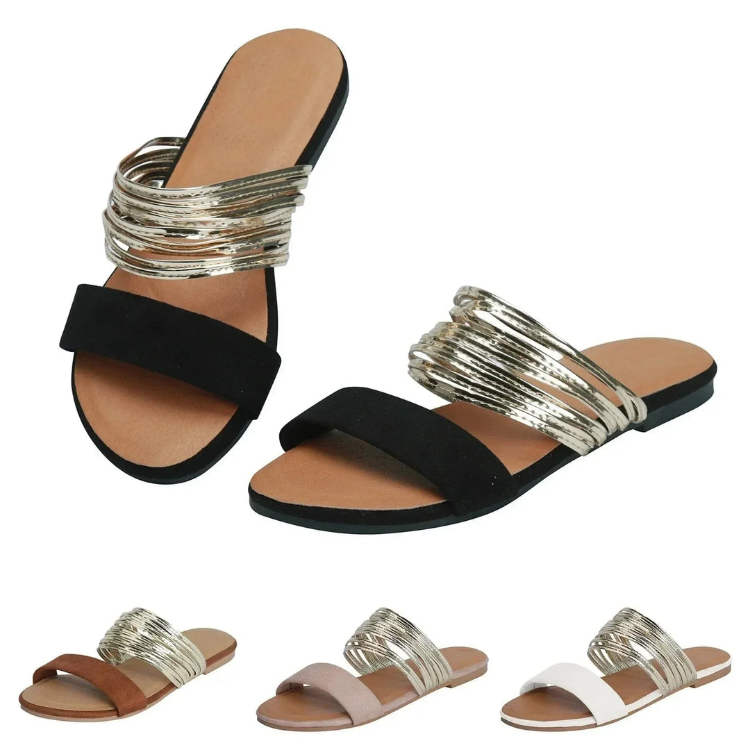 Alma | Women's Cushioned Open-Toe Cozy Orthopedic Sandals for Ultimate Comfort