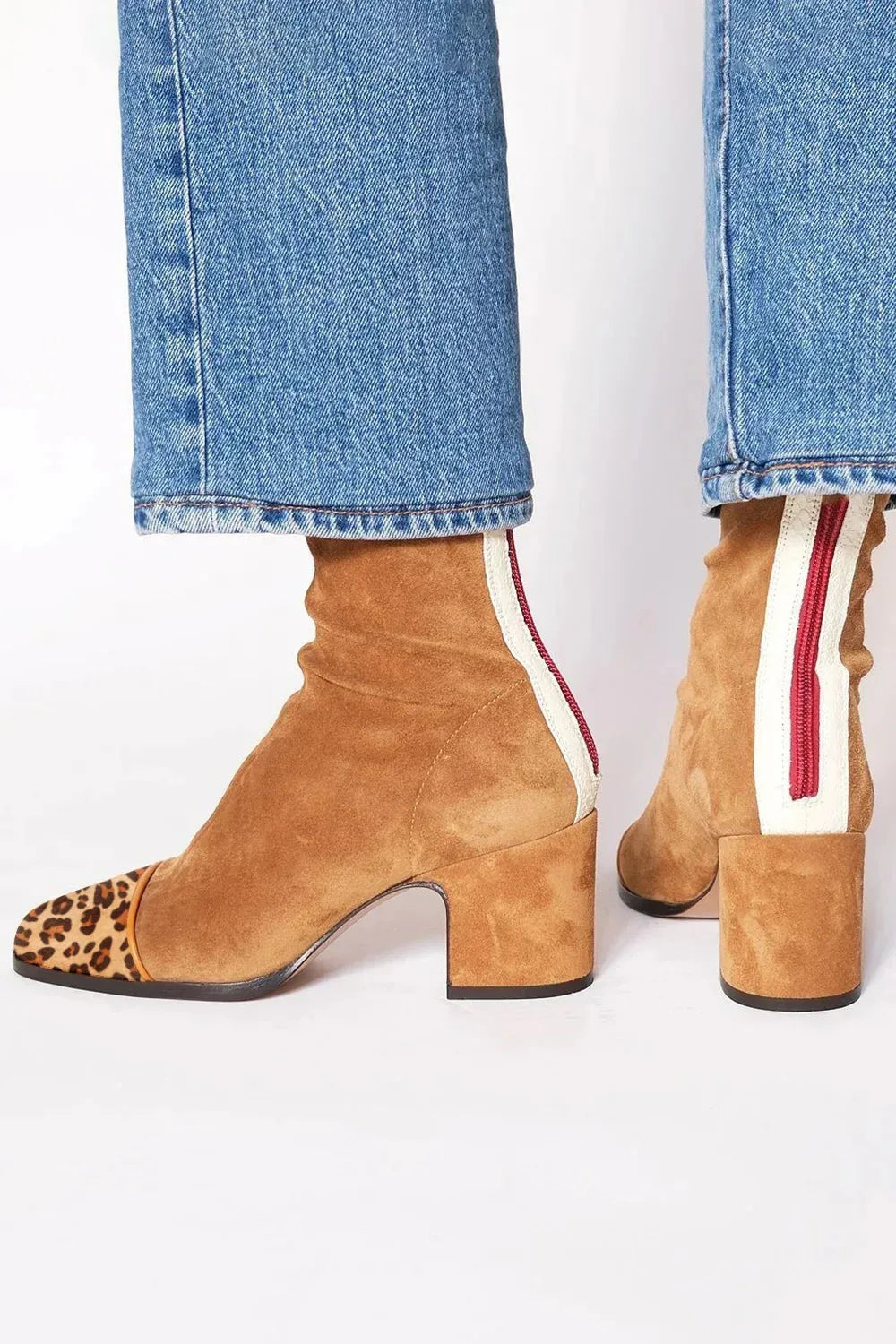 Ari | Women's Cushioned Square-Toe Elegant Boots