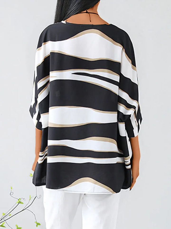 Aria | Women's Stylish O Neck Blouse with Round Neck