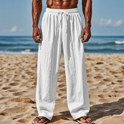 Zairre | Women's Relaxed Beach Trousers with Drawstring