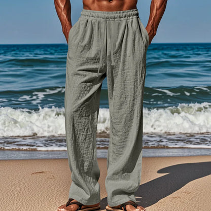 Zane | Women's Relaxed Beach Trousers with Drawstring