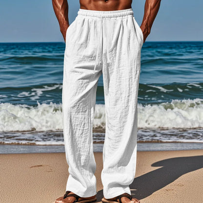 Zane | Women's Relaxed Beach Trousers with Drawstring