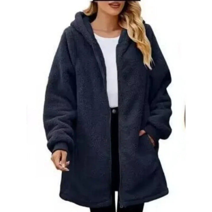 Annika | Women's Cosy Hooded Jacket with Pockets